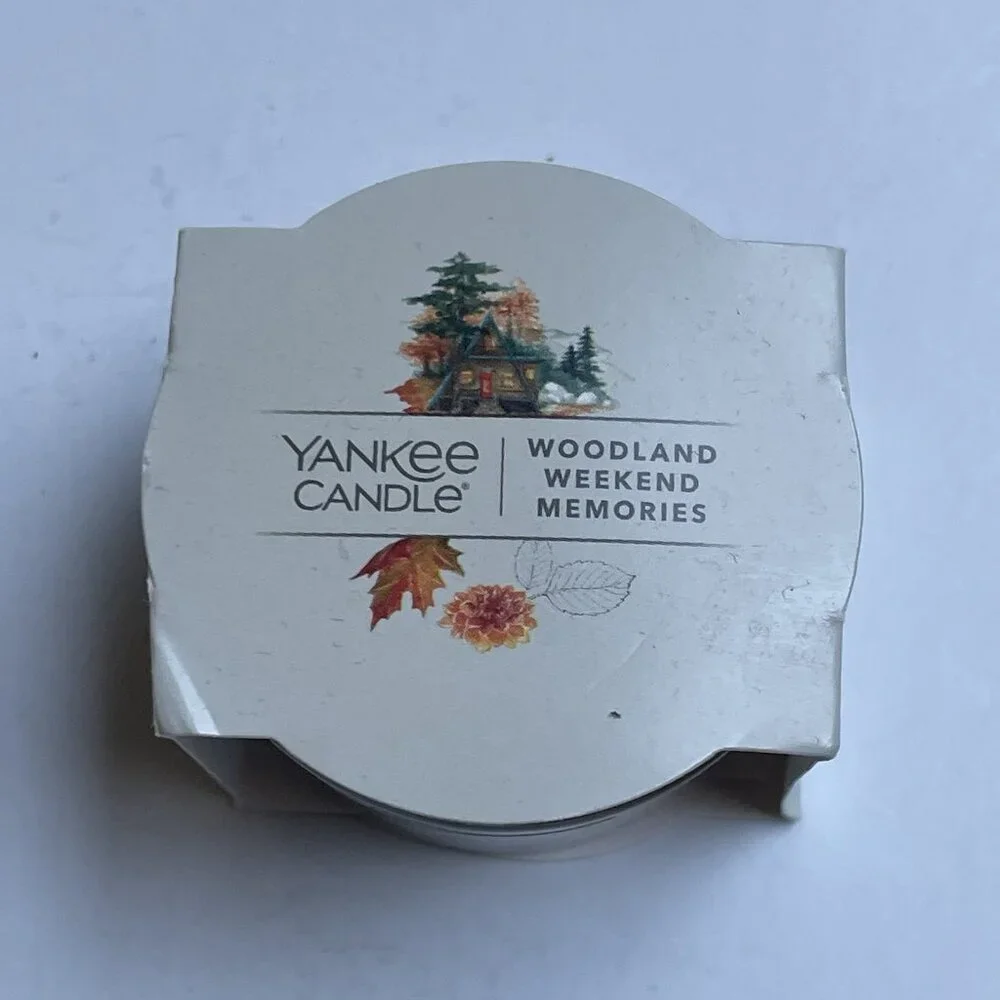 Yankee Candle Single Votive Mini Jar Candle Fragrance Woodland Weekend Memories
